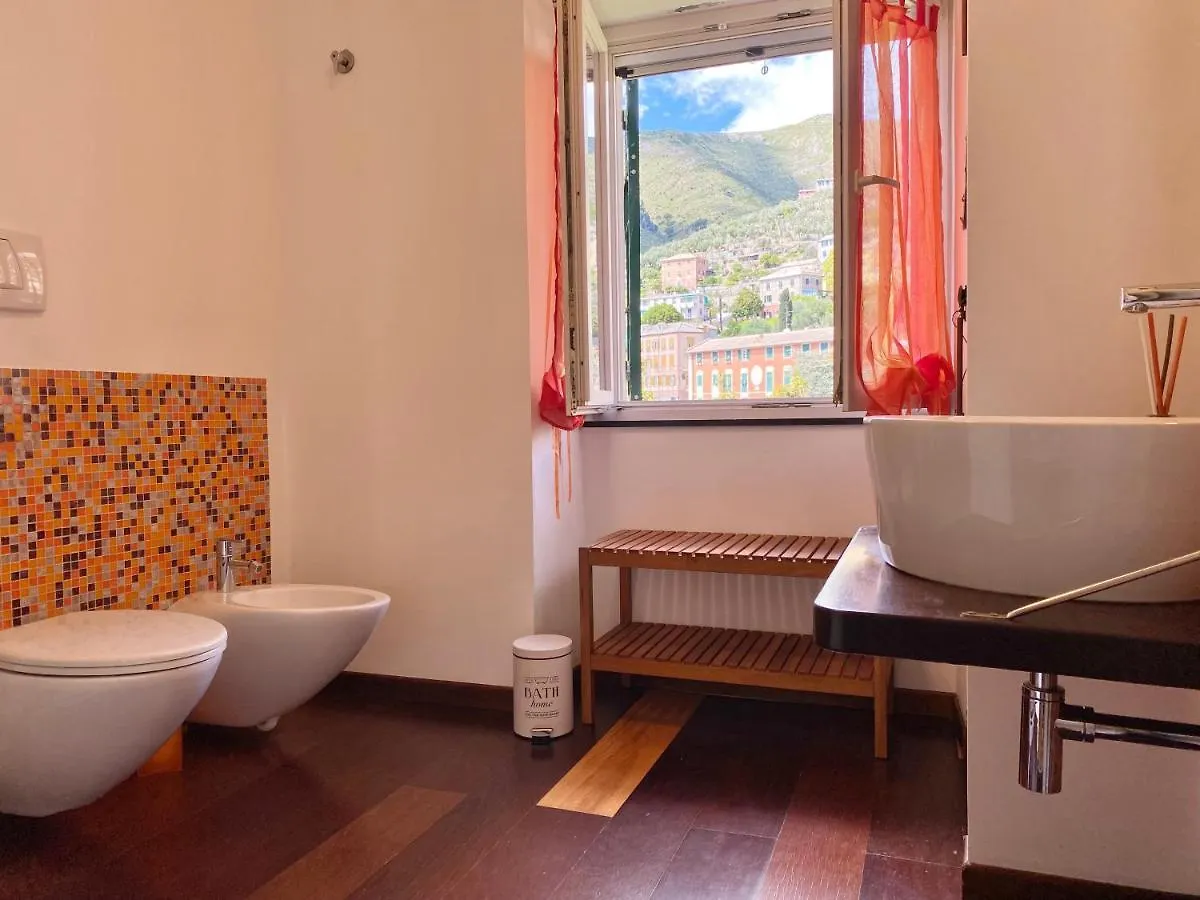 Casaviva - Lovely Seaview Trilo In Genova Nervi Apartment 0*, Genoa