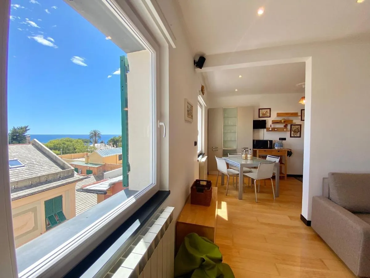 Casaviva - Lovely Seaview Trilo In Genova Nervi Apartment 0*, Genoa Italy