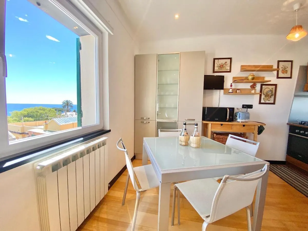 Casaviva - Lovely Seaview Trilo In Genova Nervi Apartment Italy