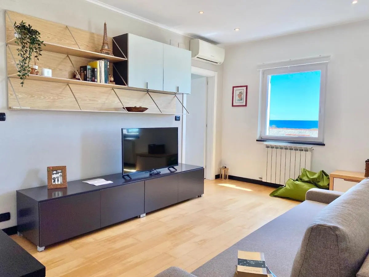 Casaviva - Lovely Seaview Trilo In Genova Nervi Apartment Italy